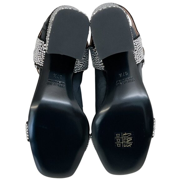 Laurence Dacade Silver Strass Sandra Sandals - Picture 9 of 15